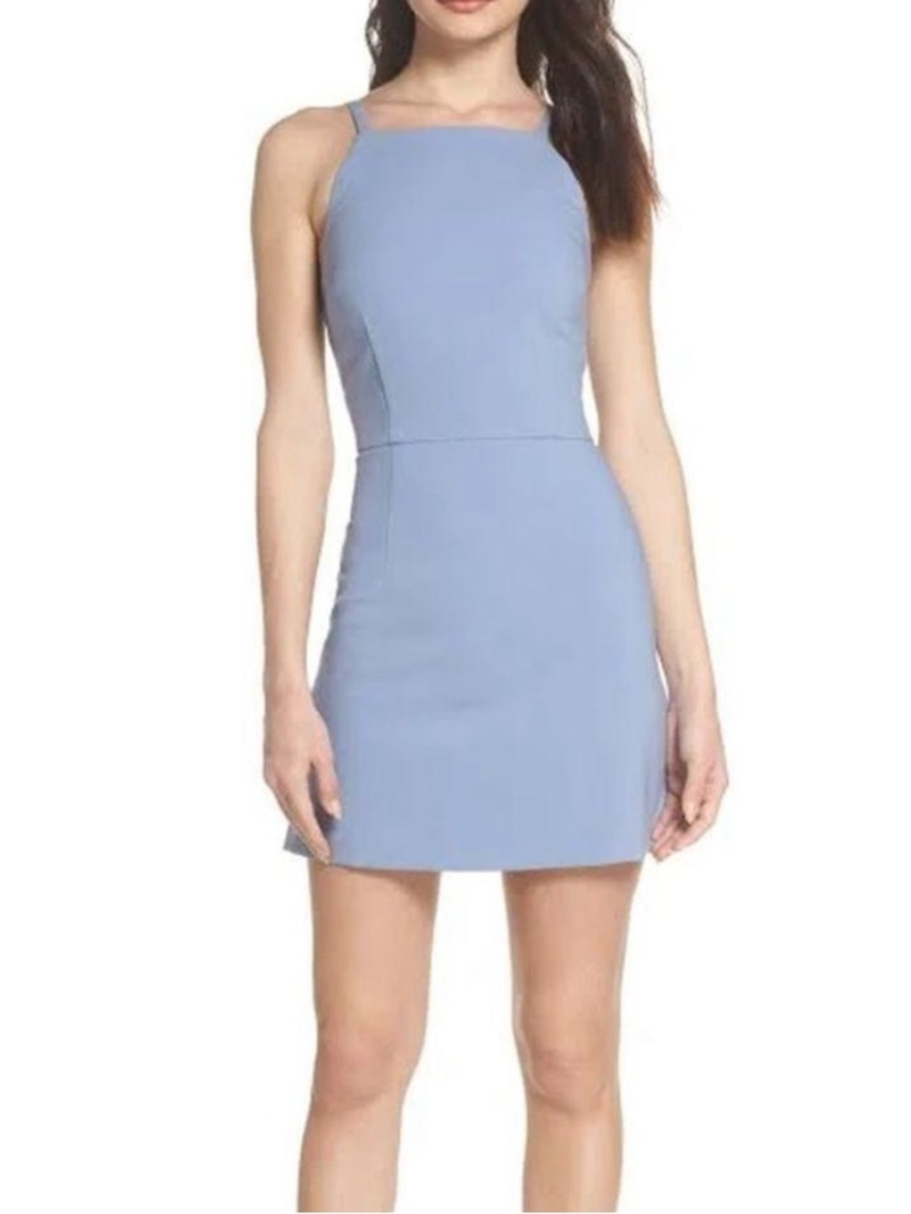 French Connection Light Blue Mini Dress